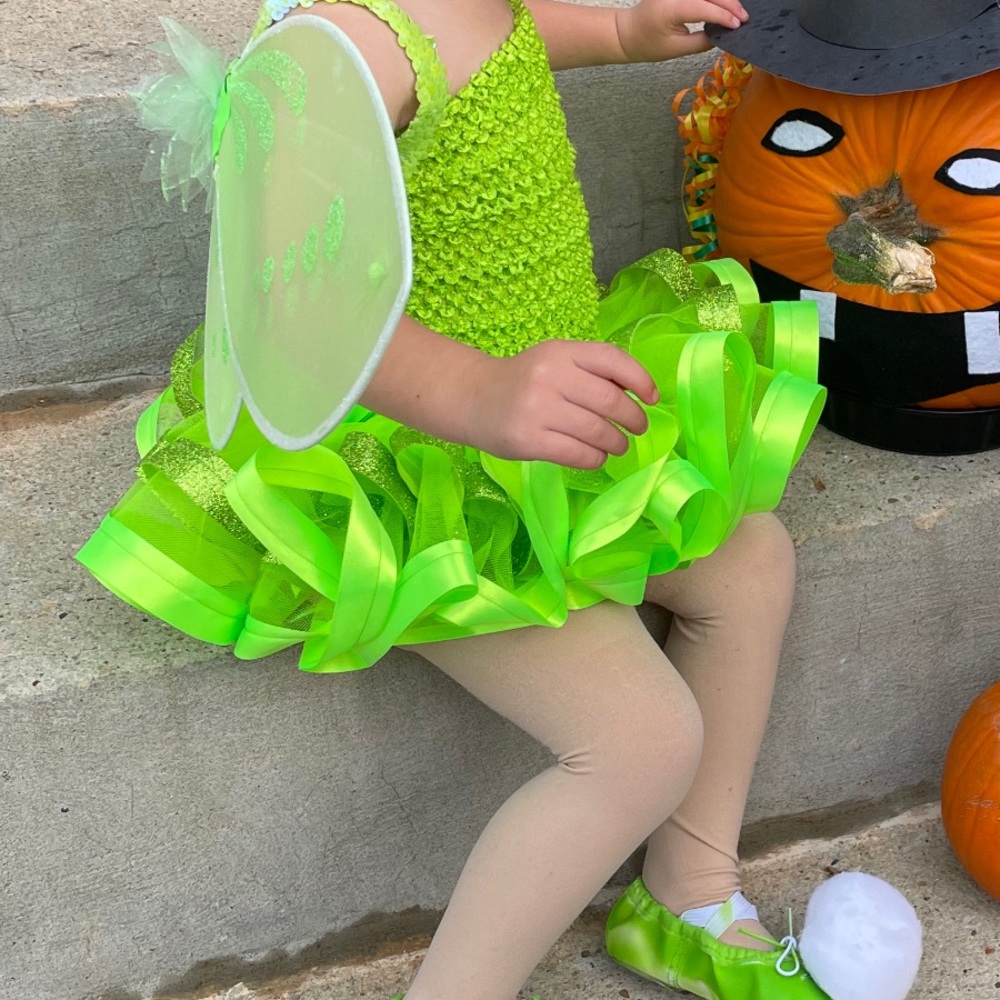 Lime green toddler tutu
